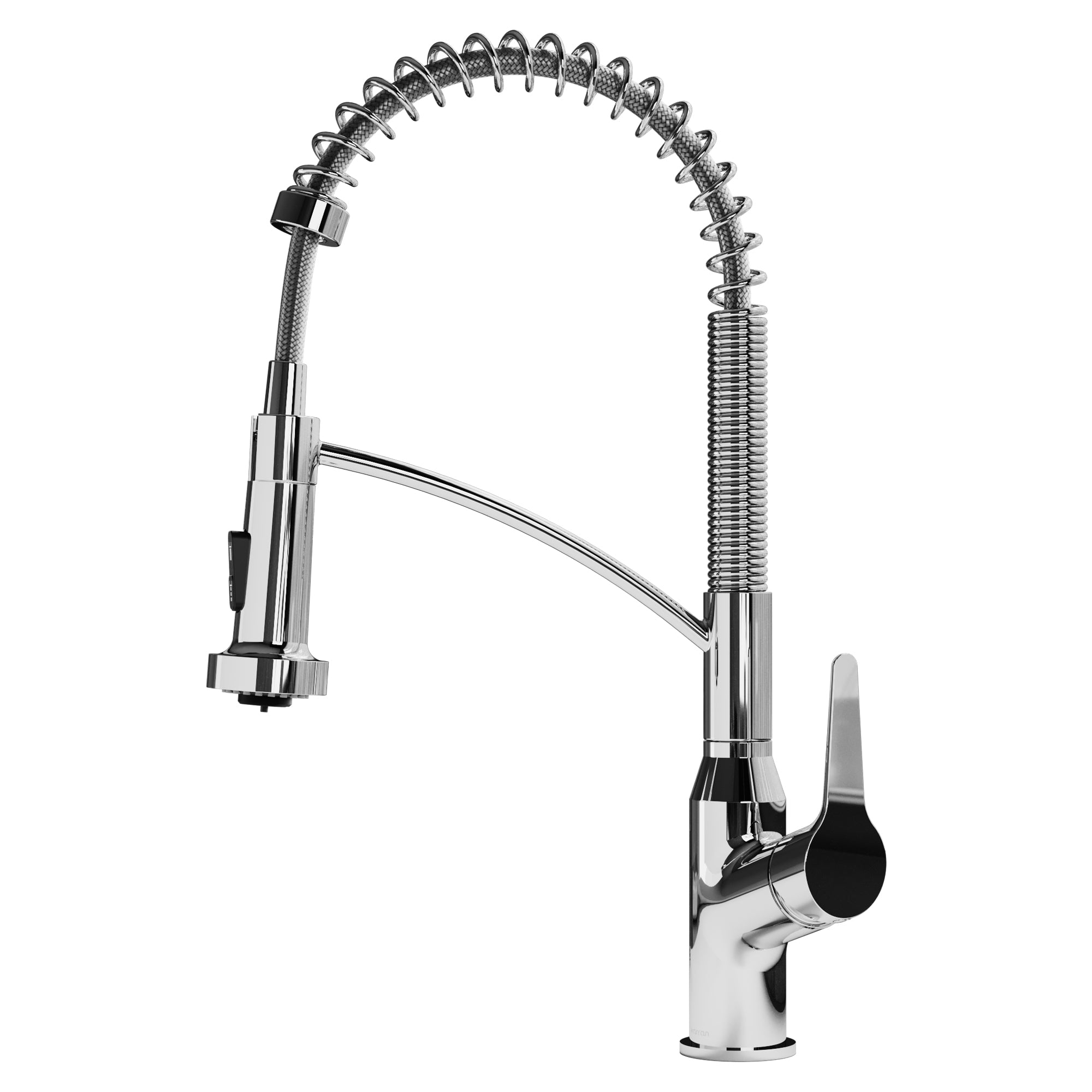 Main Image of Karran Scottsdale Single Lever Handle Lead-free Brass ADA Kitchen Faucet, Pull Down, Chrome, KKF210C