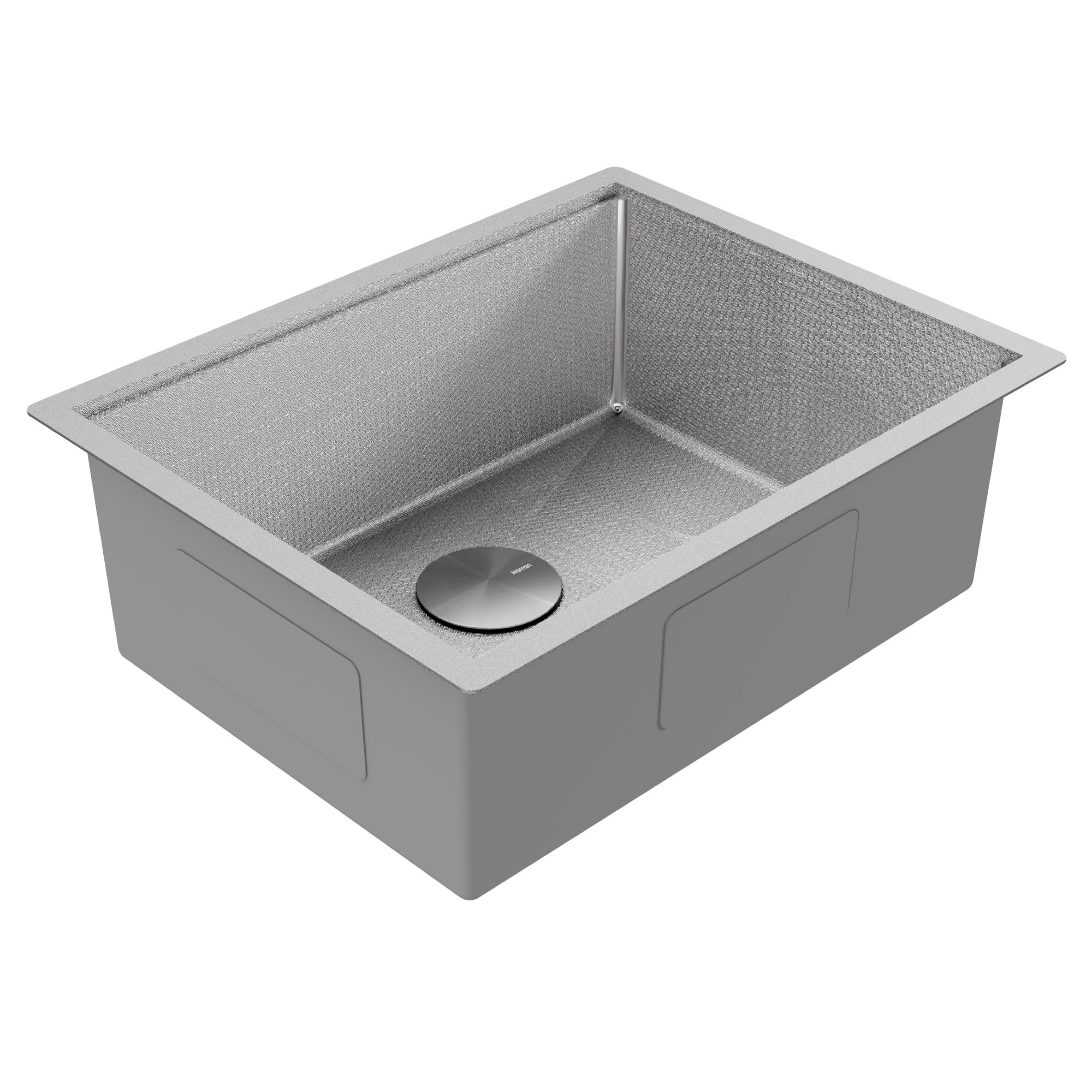 Karran Matrix 24" Undermount Stainless Steel Workstation Kitchen Sink with Accessories, 16 Gauge, HSU2419SBSS