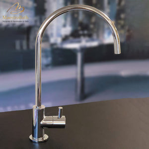 Alternate Image for MaestroBath 1.8 GPM Gelsomino Modern ADA Bar Faucet, Chrome, Lead-Free Brass, Polished Chrome, KIT-GEL-PCR