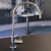 MaestroBath 1.8 GPM Gelsomino Modern ADA Bar Faucet, Chrome, Lead-Free Brass, Polished Chrome, KIT-GEL-PCR