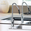 MaestroBath 1.8 GPM Serpente Designer ADA Kitchen Faucet, Chrome, Lead-Free Brass, Polished Chrome, KIT-SER-CHR