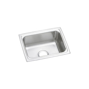 Alternate Image for Elkay Lustertone Classic 19" Drop In/Topmount Stainless Steel Kitchen Sink, Lustrous Satin, 18 Gauge, LFR1915