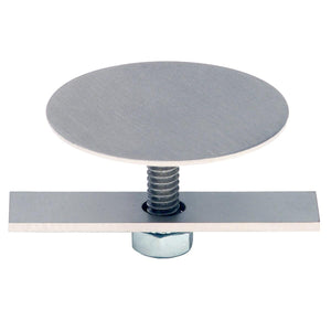 Alternate Image for Elkay Stainless Steel 1-3/4" Bolt-on Faucet Hole Cover Brushed Finish, LK126