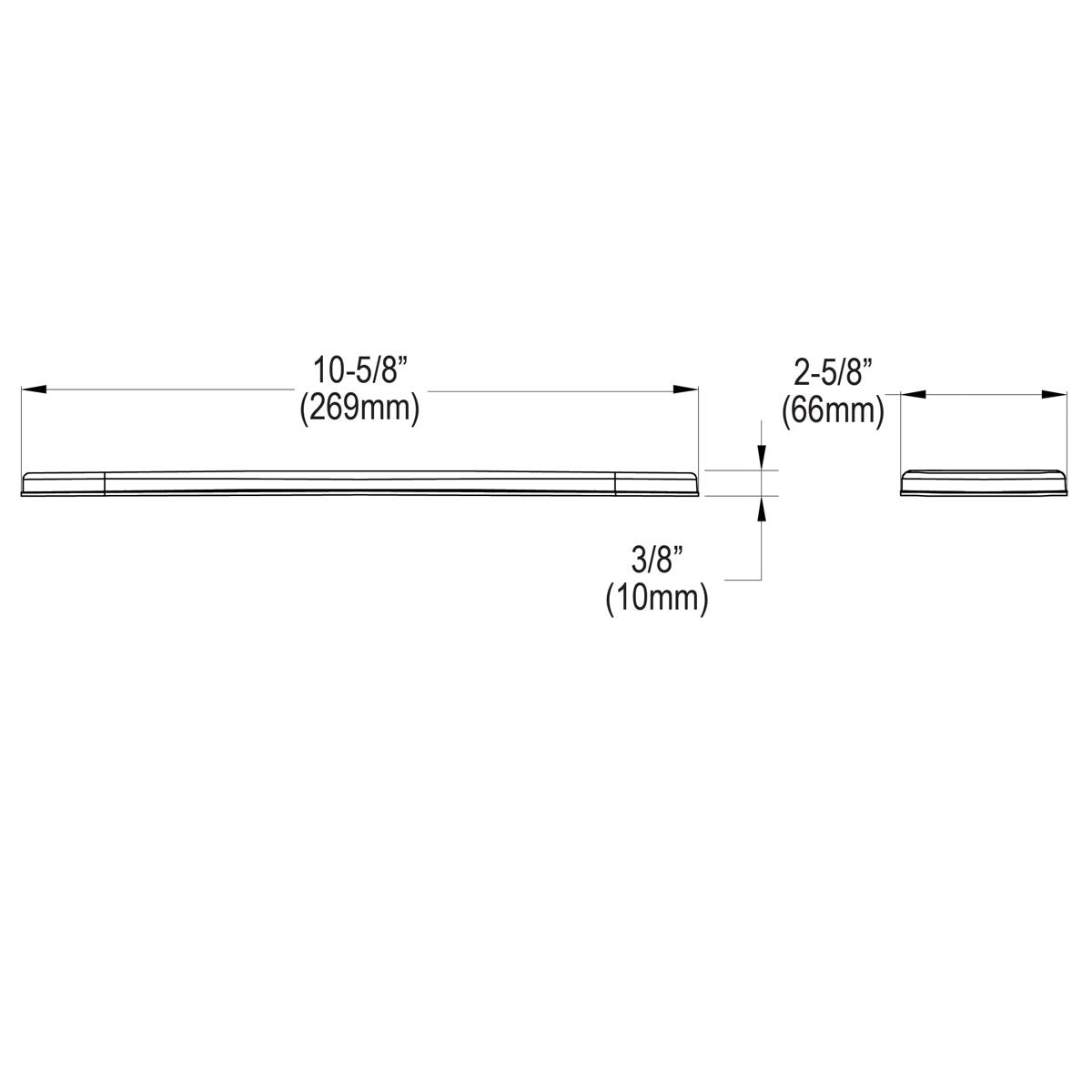 Elkay 3-Hole Deck Plate/Escutcheon Chrome (CR), LK134CR