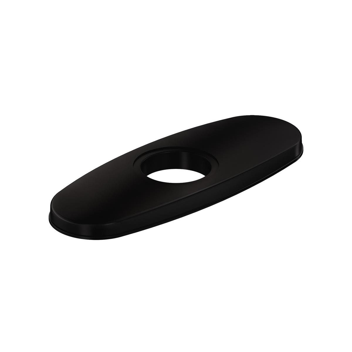 Elkay 3-Hole Bar Faucet Deck Plate/Escutcheon Matte Black (MB), LK135MB