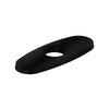 Elkay 3-Hole Bar Faucet Deck Plate/Escutcheon Matte Black (MB), LK135MB