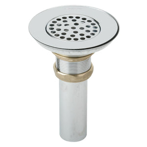 Alternate Image for Elkay 3-1/2" Drain Type 316 Stainless Steel Body Strainer and Tailpiece, LK372