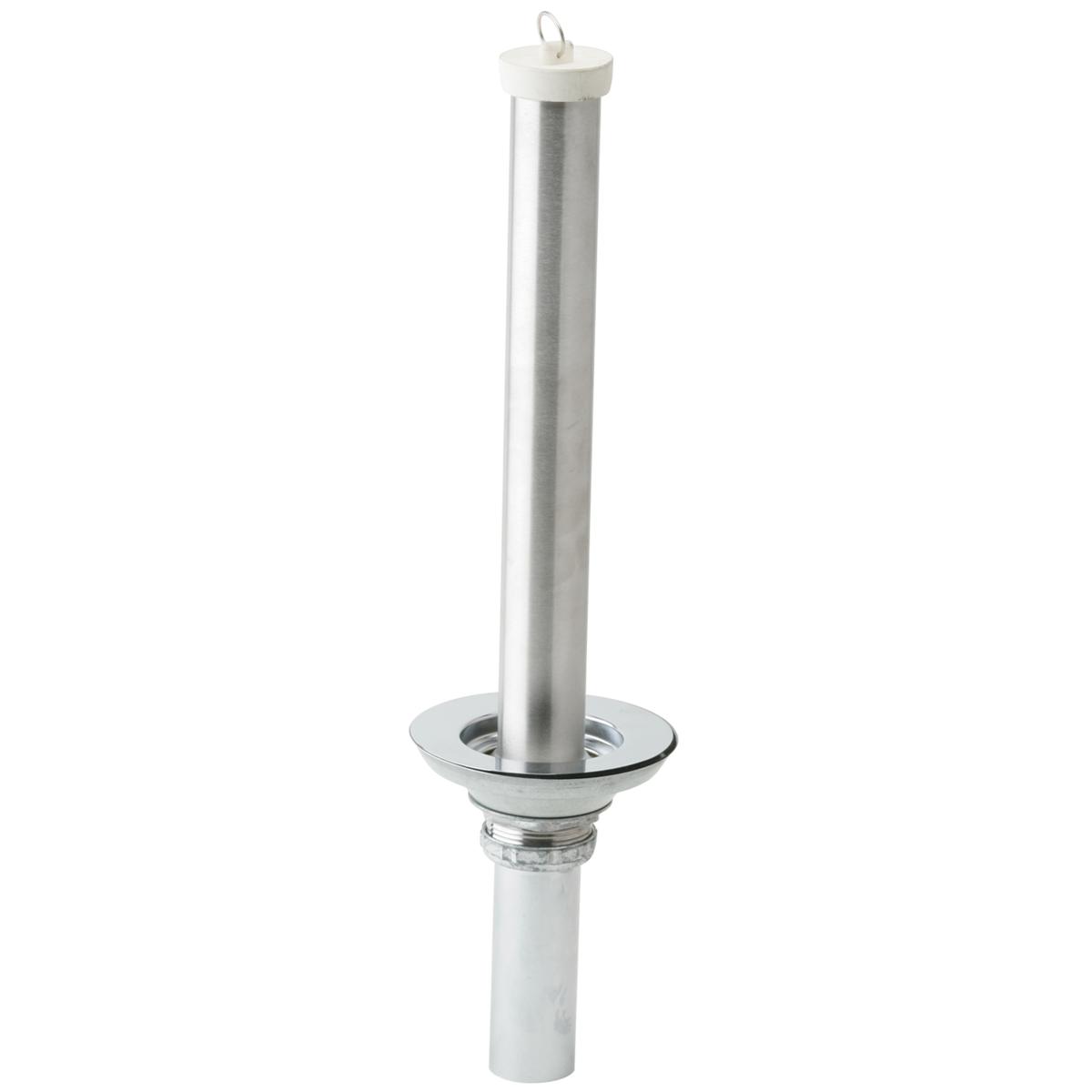 Elkay 3-1/2" Drain with Removable Standpipe 6-5/8" (5-1/4" assembled) with "O" ring rubber stopper, LK373