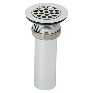 Alternate Image for Elkay 2" Drain Fitting Type 304 Stainless Steel Body Grid Strainer and Tailpiece, LK8