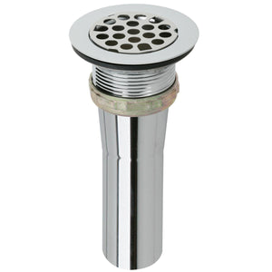 Alternate Image for Elkay Drain Fitting Type 304 Stainless Steel Body Grid Strainer and Brass Tailpiece, LK9