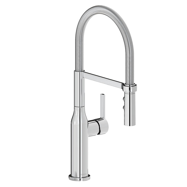 Elkay Avado Forward Only Lever Handle Semiprofessional Spout Brass ADA Kitchen Faucet, Chrome, LKAV1061CR