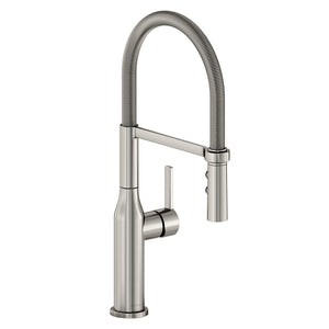 Alternate Image for Elkay Avado Forward Only Lever Handle Semiprofessional Spout Brass ADA Kitchen Faucet, Lustrous Steel, LKAV1061LS