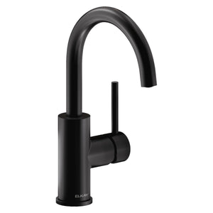 Alternate Image for Elkay Avado Lever Handle Gooseneck Spout Brass ADA Bar Faucet, Matte Black, LKAV3021MB