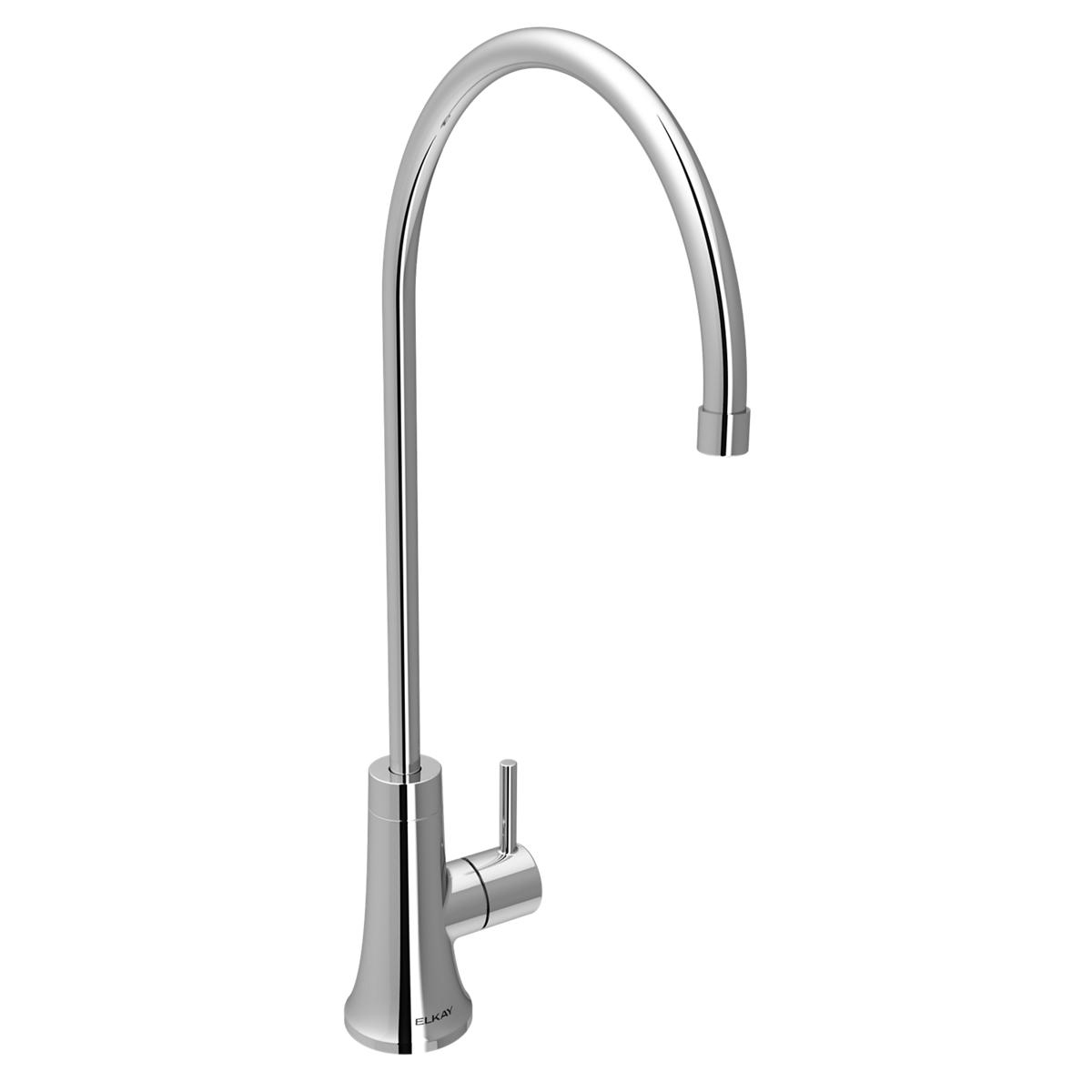 Elkay Avado 1.5 GPM Lever Handle Gooseneck Spout Brass ADA Beverage Faucet, Chrome, LKAV71FCR