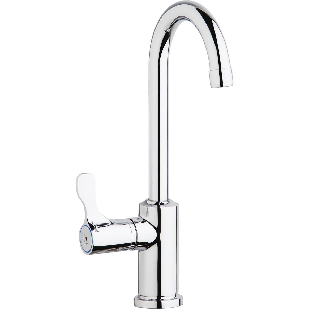 Elkay Celebrity 25" Drop In/Topmount Stainless Steel Classroom Sink Kit with Faucet, Brushed Satin, 2 Faucet Holes, CDKR2517C