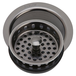 Alternate Image for Elkay 3-1/2" Drain Fitting Antique Steel Finish Disposer Flange and Removable Strainer, LKD35AS