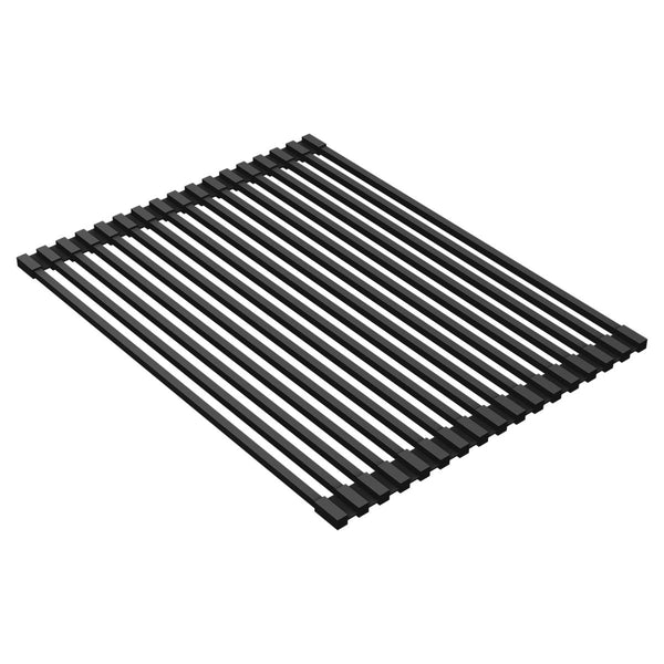 Elkay Crosstown Black Silicone 11-7/8" x 16-3/4" x 3/8" Drying Rack, LKDR1317RU