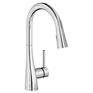 Alternate Image for Elkay Forward Only Lever Handle Pull-down Spray Spout Brass ADA Kitchen Faucet, Chrome, LKGT4083CR