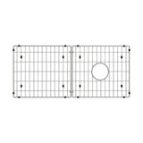 Elkay Stainless Steel 33-1/4 x 15 x 1-3/8" Bottom Grid, LKOBG3315SS