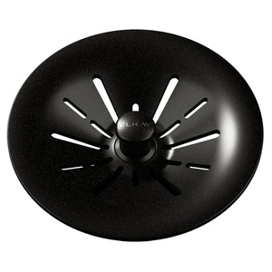 Alternate Image for Elkay Quartz Perfect Drain 3-1/2" Removable Polymer Basket Strainer and Rubber Stopper Caviar, LKPDQSCA