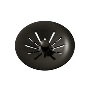 Alternate Image for Elkay Quartz Perfect Drain 3-1/2" Removable Polymer Basket Strainer and Rubber Stopper Dusk Gray, LKPDQSGY