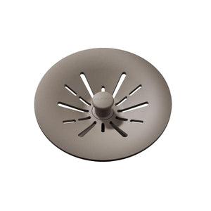 Alternate Image for Elkay Quartz Perfect Drain 3-1/2" Removable Polymer Basket Strainer and Rubber Stopper Silvermist, LKPDQSSM