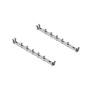 Alternate Image for Elkay Sink Installation Undermount Support Kit 36" Long Rails, LKUMSK36