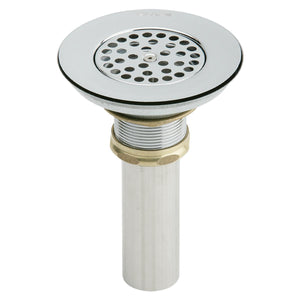 Alternate Image for Elkay 3-1/2" Drain Type 304 Stainless Steel Body Vandal Resistant Grid Strainer, LKVR18B