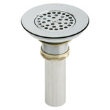 Elkay 3-1/2" Drain Type 304 Stainless Steel Body Vandal Resistant Grid Strainer, LKVR18B