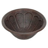 Alternative View of Premier Copper Products 19" Oval Copper Bathroom Sink, Oil Rubbed Bronze, LO19RSBDB