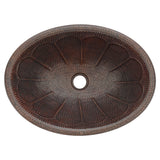 Alternative View of Premier Copper Products 19" Oval Copper Bathroom Sink, Oil Rubbed Bronze, LO19RSBDB