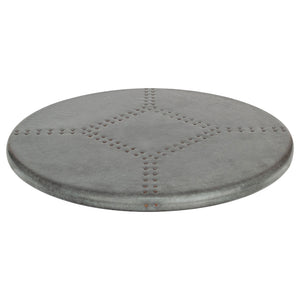 Alternate Image for Premier Copper Products 18" Zinc Lazy Susan, Zinc and MDF, 20 Gauge, Silver, LS18Z
