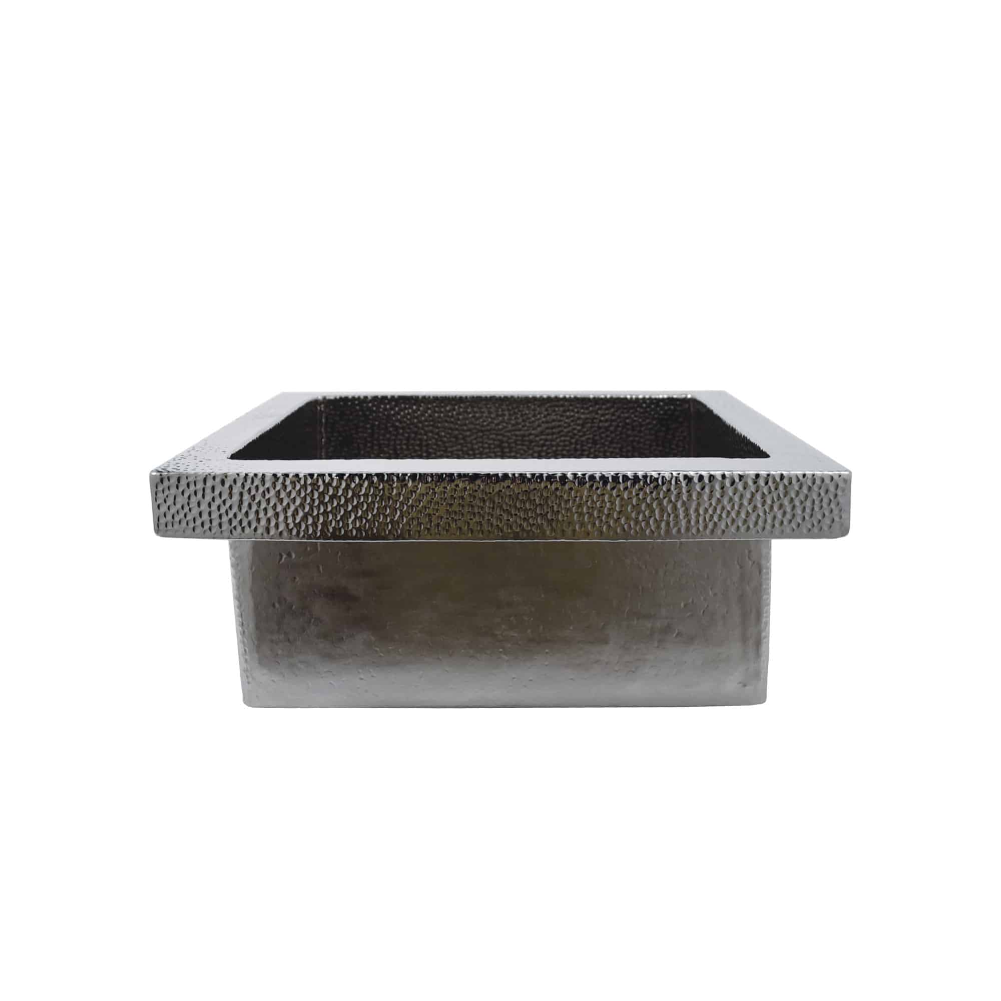 Native Trails Manhattan 17" Rectangle Nickel Bar/Prep Sink, Polished Nickel, CPS832 Product Image