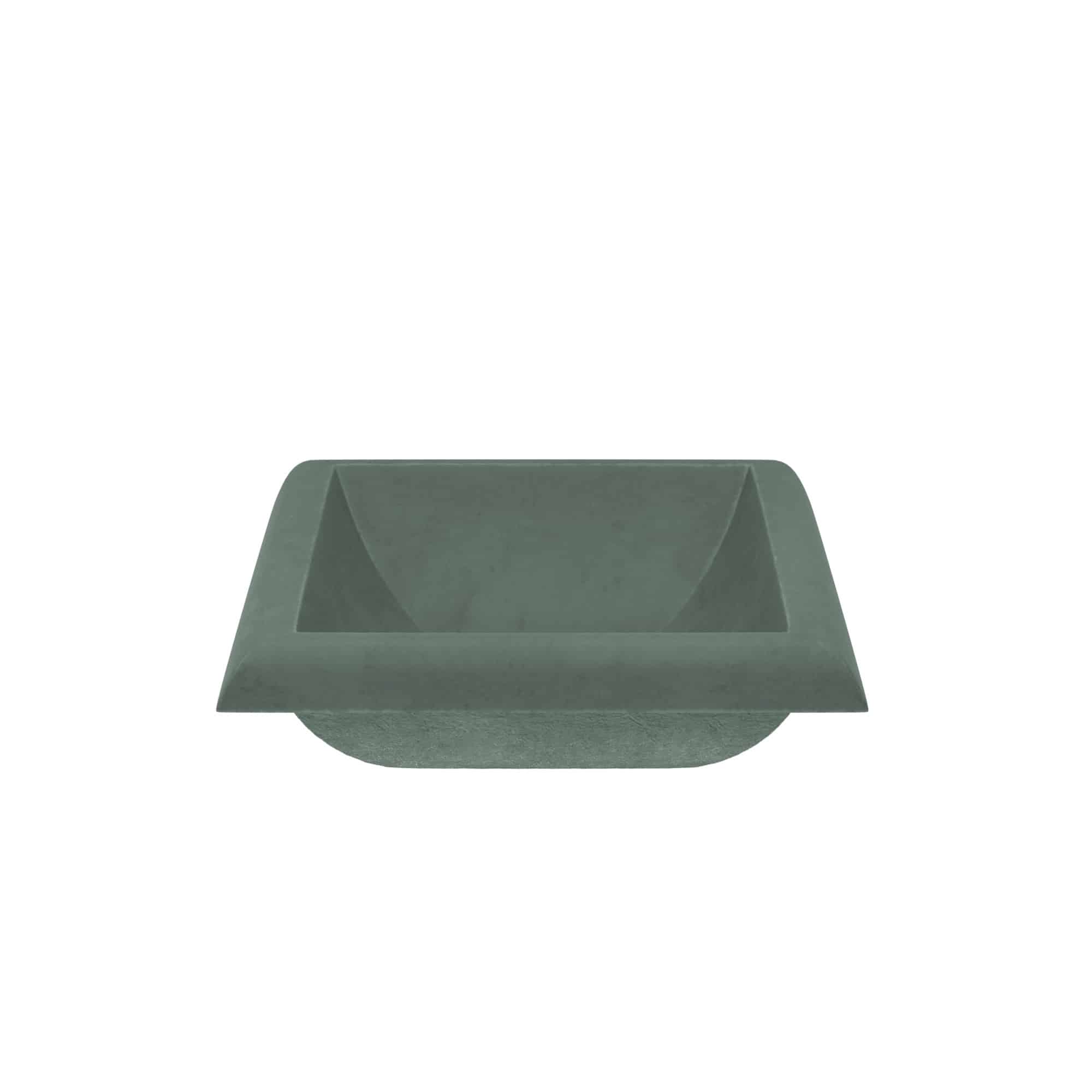 Native Trails Montecito 21.5" x 15.5" Rectangle Drop In NativeStone Concrete ADA Bathroom Sink, Forest, NSL2216-F Product Image