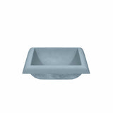 Native Trails Montecito 21.5" x 15.5" Rectangle Drop In NativeStone Concrete ADA Bathroom Sink, Ocean, NSL2216-O