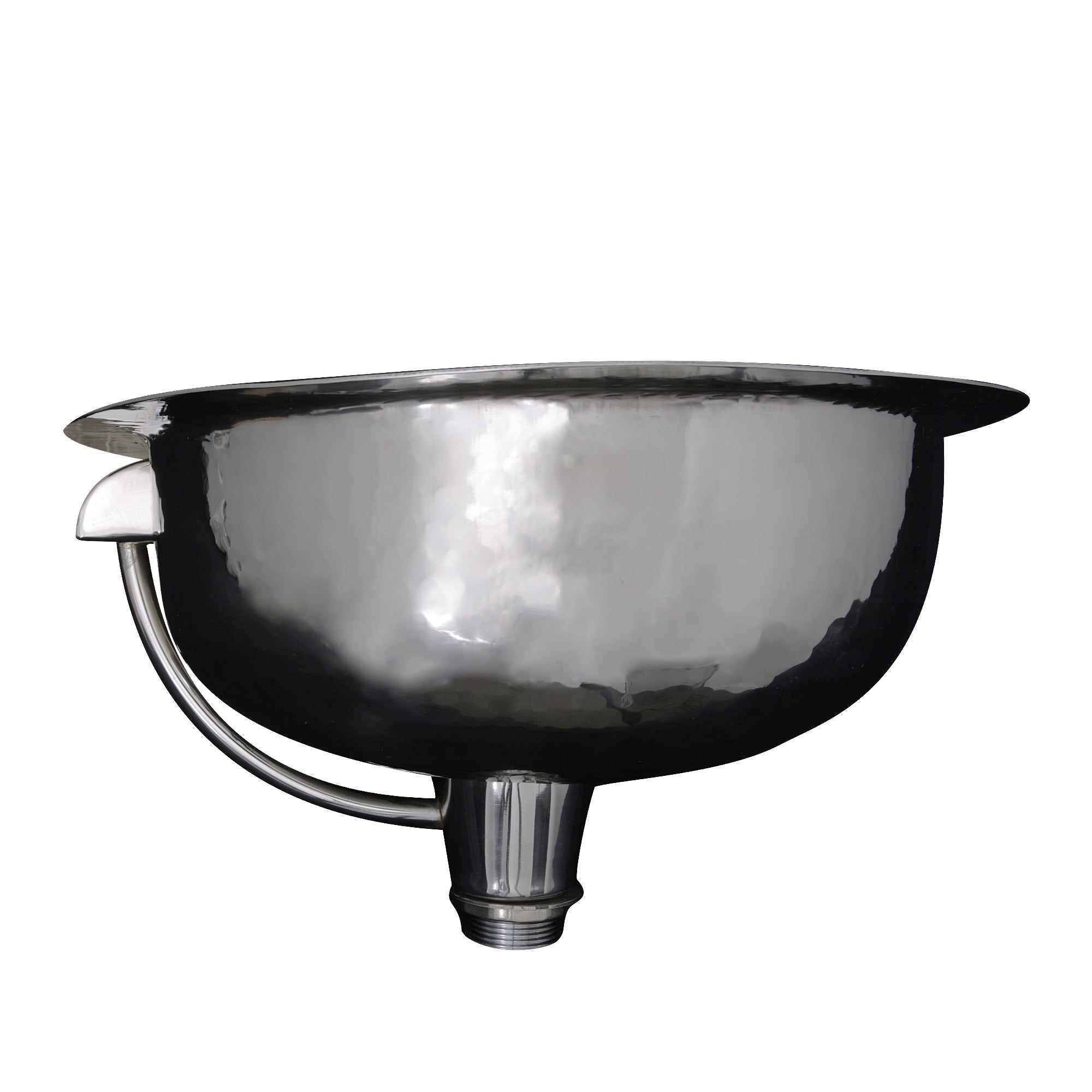 Nantucket Sinks Brightwork Home 18" Stainless Steel Bathroom Sink, OVS-OF