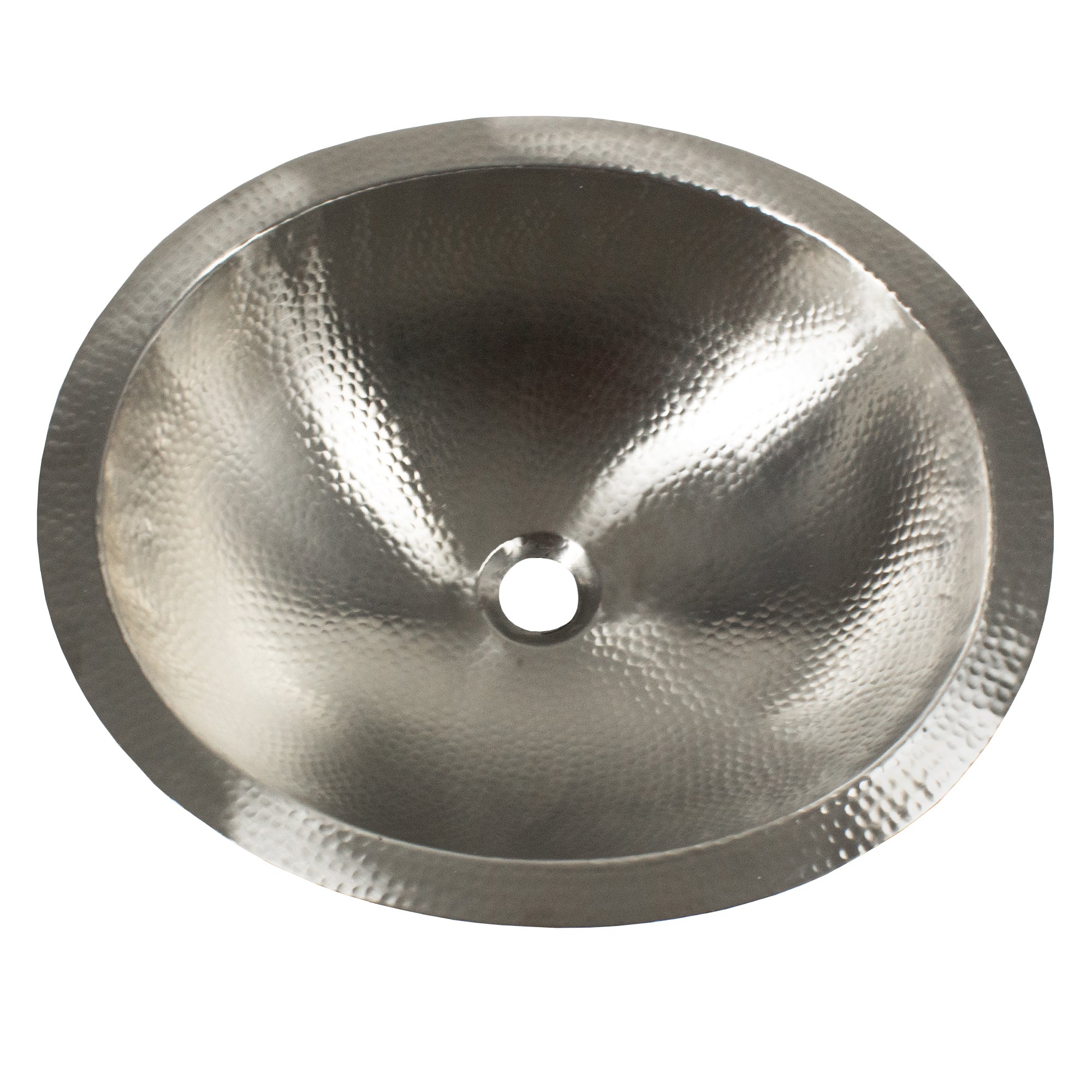 Nantucket Sinks Brightwork 20" Oval Dual Mount Stainless Steel Bathroom Sink, OVS2017