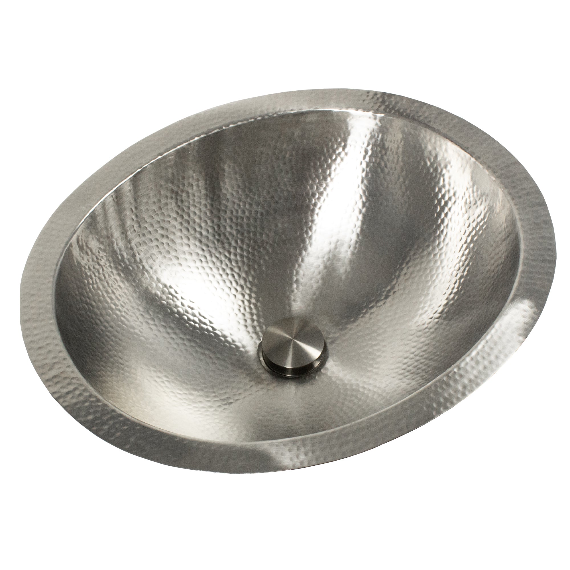 Nantucket sinks brightwork 20 oval dual mount stainless steel bathroom sink alternate product image