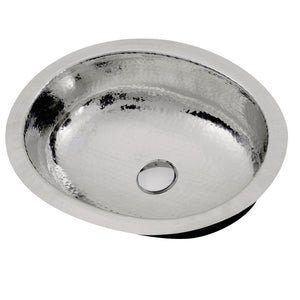 Alternate Image for Nantucket Sinks Brightwork Home 18" Stainless Steel Bathroom Sink, OVS