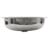 Nantucket Sinks Brightwork Home 18" Stainless Steel Bathroom Sink, OVS