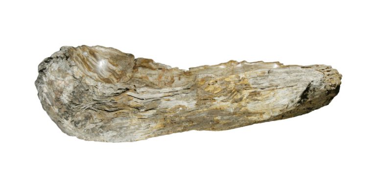 42" Petrified Wood Stone Vessel Sink, Brown, Taupe, PEWD-#002