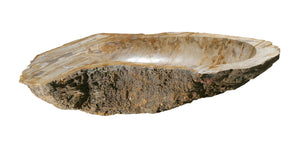 Alternate Image for Allstone 28"x17"x6" Petrified Wood Stone Vessel Sink, Brown, Taupe PEWD-#044