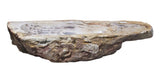 Allstone 32"x13"x5.5" Petrified Wood Stone Vessel Sink, Beige, Brown, PEWD-#274