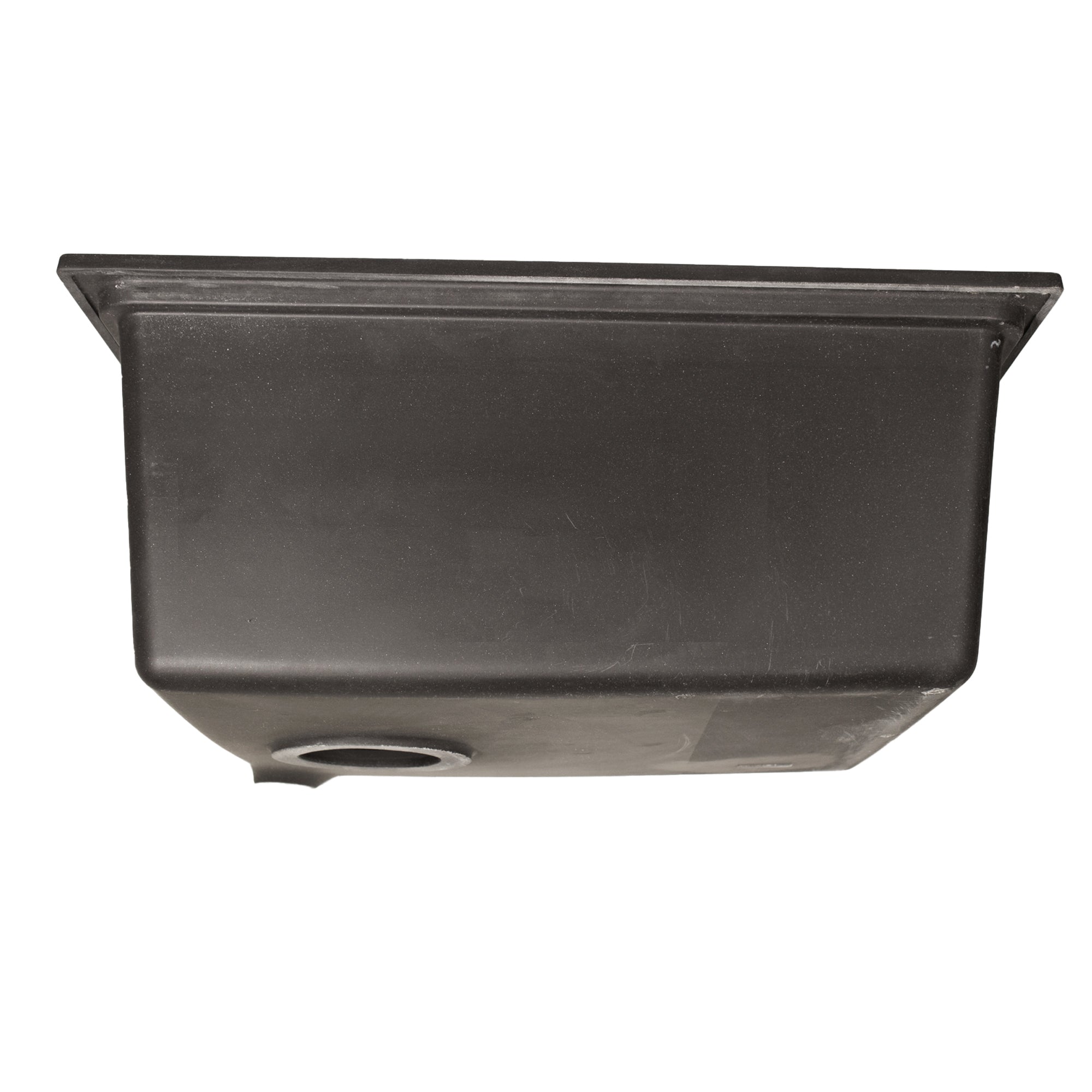 Nantucket Sinks Rockport 22" Dual Mount Granite Composite Workstation Kitchen Sink with Accessories, Black, PR2219PS-BL