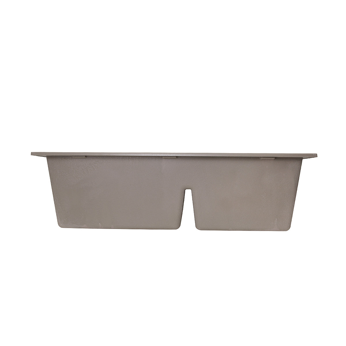 Nantucket Sinks Plymouth 33" Granite Composite Kitchen Sink, 60/40 Double Bowl, Truffle, PR6040-TR