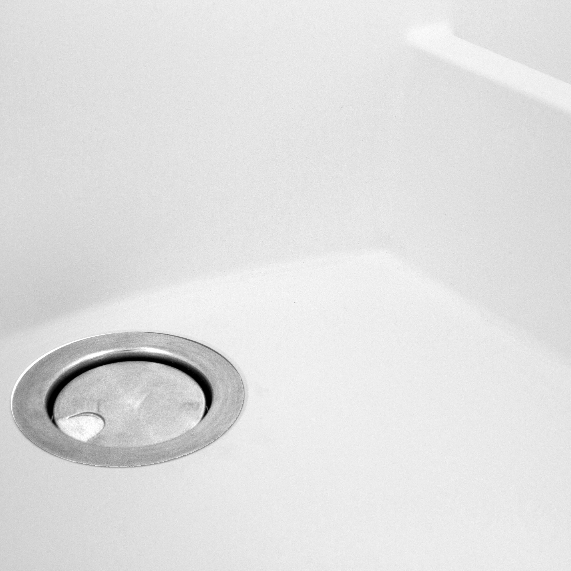 Nantucket Sinks Plymouth 33" Granite Composite Kitchen Sink, 60/40 Double Bowl, White, PR6040-W-UM