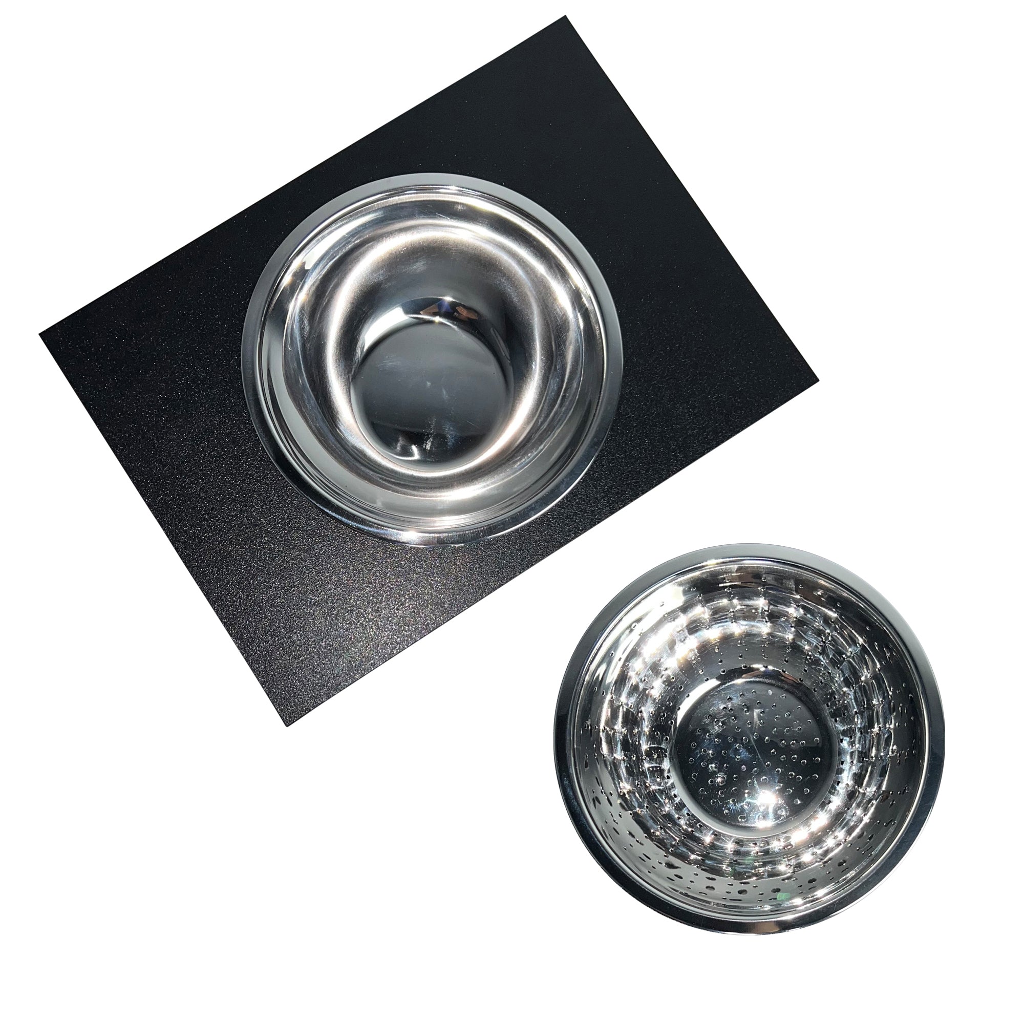 Nantucket Sinks Premium Kitchen 18" Pro Series Prep Station Colander and Bowl Server HDPE/Stainless Steel, PS20B-RD1