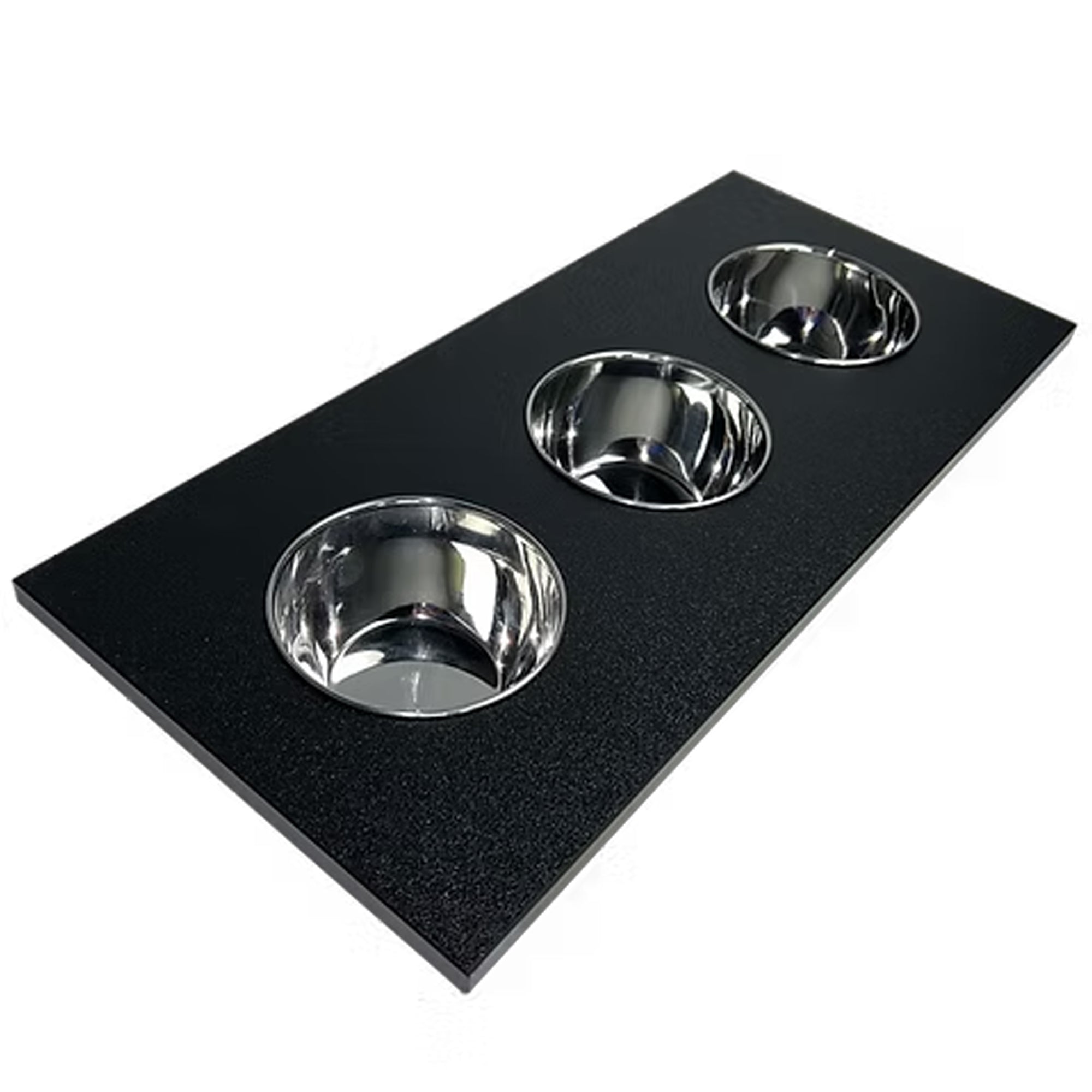 Nantucket Sinks Premium Kitchen 18" Pro Series Prep Station Condiment Server HDPE/Stainless Steel, PS20B-RD3