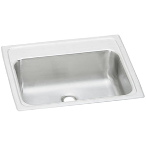 Alternate Image for Elkay Celebrity 19" Rectangular Drop In/Topmount Stainless Steel ADA Bathroom Sink, Brushed Satin, No Faucet Hole, PSLVR19170