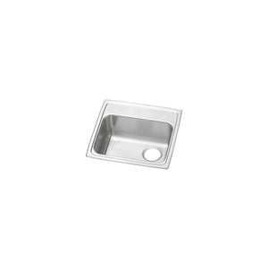 Alternate Image for Elkay Celebrity 20" Drop In/Topmount Stainless Steel ADA Utility Sink, Brushed Satin, No Faucet Hole, PSRADQ191955R0